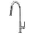 thumbnail image 1 of VIGO Hart Arched Single Handle Pull-Down Spout Kitchen Faucet in Stainless Steel, 1 of 13
