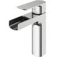 VIGO Ileana Single Handle Single-Hole Bathroom Faucet in Brushed Nickel