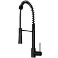 thumbnail image 1 of VIGO Laurelton Single Handle Pull-Down Sprayer Kitchen Faucet in Matte Black, 1 of 12