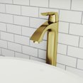 thumbnail image 1 of VIGO Linus Vessel Bathroom Faucet (in Matte Brushed Gold), 1 of 11