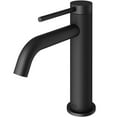 thumbnail image 1 of VIGO Madison Single Handle Single-Hole Bathroom Faucet in Matte Black and Carbon Fiber, 1 of 7
