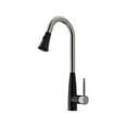 thumbnail image 1 of VIGO Milburn Stainless Steel and Matte Black Pull-Down Spray Kitchen Faucet, 1 of 9