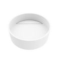 thumbnail image 1 of VIGO Montauk Modern White Matte Stone 15 in. L x 15 in. W x 5 in. H Round Vessel Bathroom Sink, 1 of 9