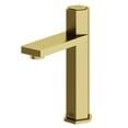 thumbnail image 1 of VIGO Nova Single Handle Single-Hole Bathroom Faucet in Matte Brushed Gold, 1 of 14