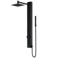 thumbnail image 1 of VIGO Orchid 39 in. H x 4 in. W 2-Jet Shower Panel System with Adjustable Square Head and Hand Shower Wand in Matte Black, 1 of 10