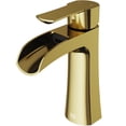 thumbnail image 1 of VIGO Paloma Single Handle Single-Hole Bathroom Faucet in Matte Brushed Gold, 1 of 13