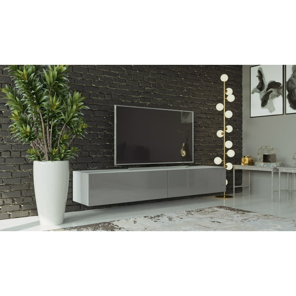 VIGO RTV Floating TV stand up to 80" TV size