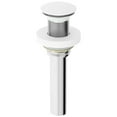 thumbnail image 1 of VIGO Vessel Bathroom Sink Pop-Up Drain and Mounting Ring in Matte White, 1 of 10