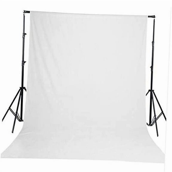 VIGOR- 5X7Ft Solid White Chromakey Photography Backdrop Video Studio White Portrait