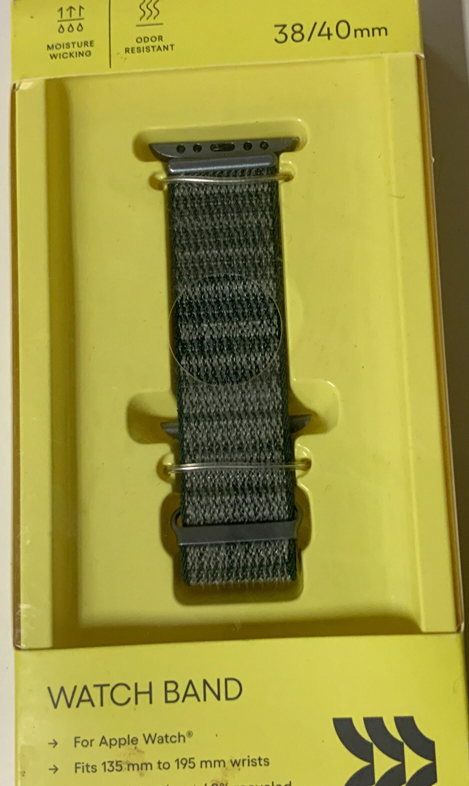 VIGOR- ?? All In Motion Apple Watch Band 38/40 Mm Nylon- Dark Teal??
