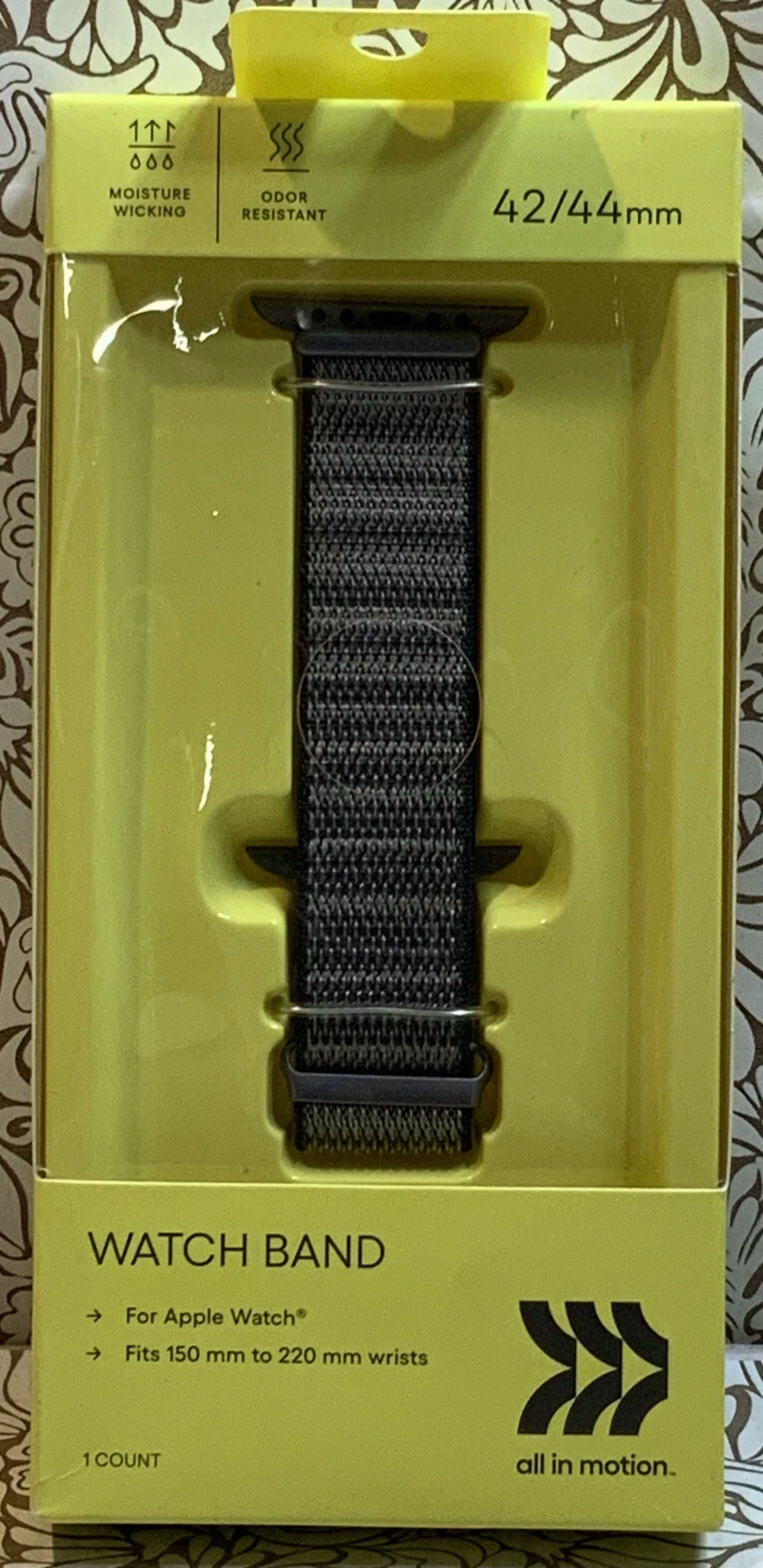 VIGOR- ?? All In Motion - Nylon Apple Watch Band 42/44Mm New