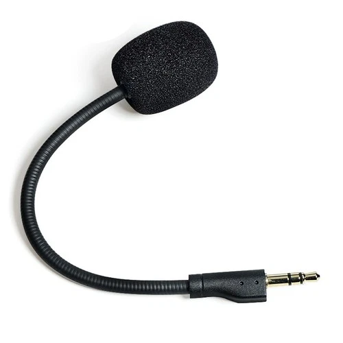 VIGOR- Black Replacement 3.5Mm Microphone Mic For Logitech G Pro X Headset Headphone