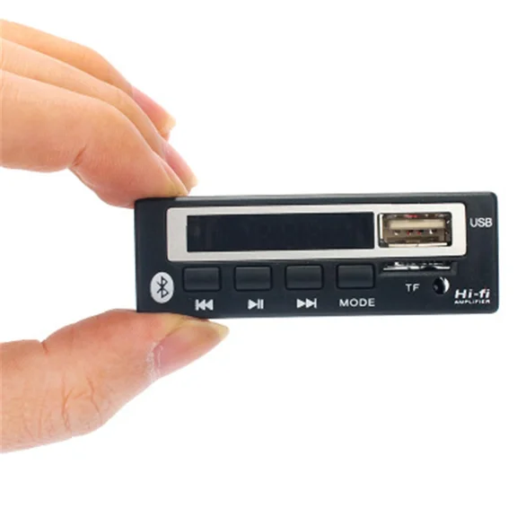 VIGOR- Bluetooth Function Mp3 Wma Wav Decoder Board Car Audio Fm Radio Stereo Module E