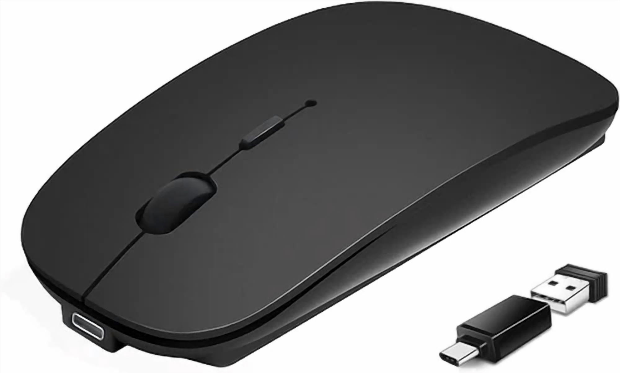 VIGOR- Bluetooth Wireless Mouse Usb C For Macbook Air Pro Imac Laptop Desktop Computer