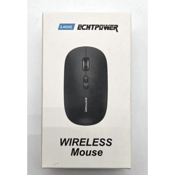 VIGOR- Echtpower Wireless Mouse And Usb Receiver 2.4Ghz - White