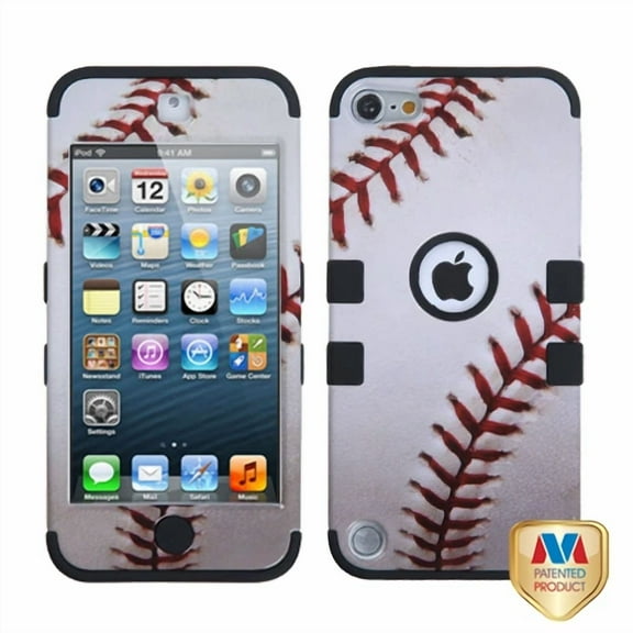 VIGOR- For Ipod Touch 5Th 6Th 7Th Gen - Mlb Baseball Armor Hard&Soft Rubber Hybrid Case