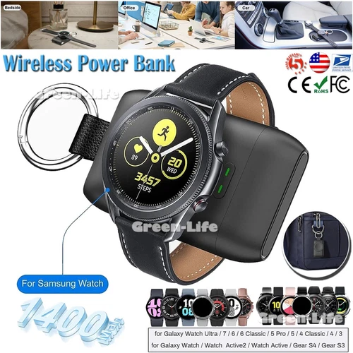 VIGOR - For Samsung Galaxy Watch 7 6 Classic 5 4 3 Active 2/1 Type C Wireless Charger