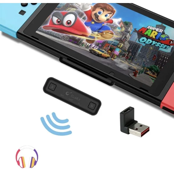VIGOR- Gulikit Route Air Bluetooth Adapter Hifi Audio Tranceiver For Nintendo Switch