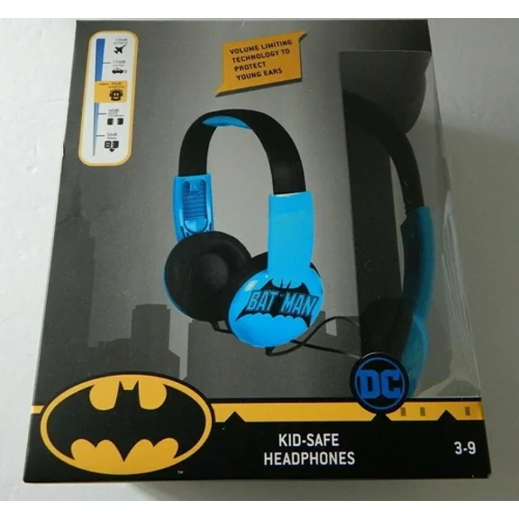 VIGOR- Hot Wheels Cars Headphones Kid Safe Adjustable Over-The-Ear