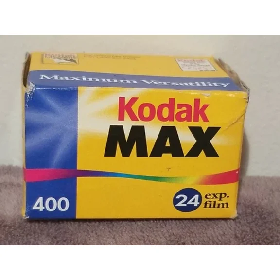 VIGOR- Kodak Max Versatility 400 Film 24 Exposures. Exp 09/2001