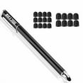 thumbnail image 1 of VIGOR- Metro Capacitive Stylus Pen Replaceable Rubber Tips Small & Large 2 In 1 20Pcs, 1 of 6