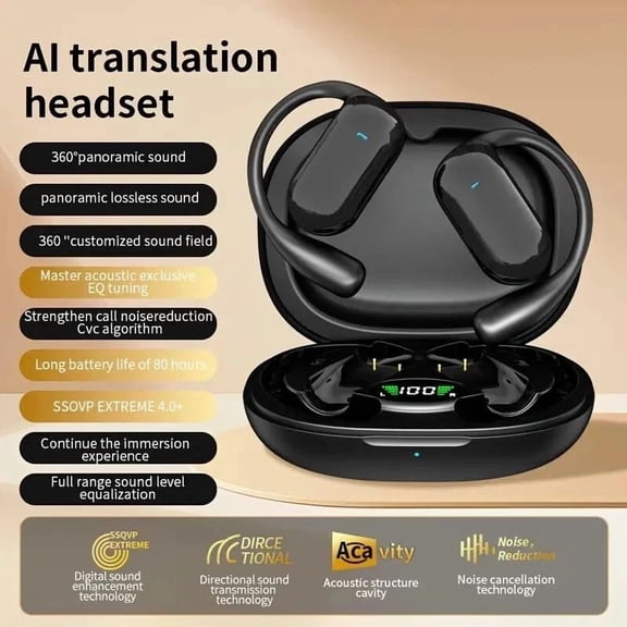 VIGOR- Mozc Headphones Provide Real-Time Translation, Featuring A 3-In-1 Design That