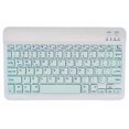 thumbnail image 1 of VIGOR- New! Wireless Bluetooth Mint Green Keys Ultra Slim Sleek Rechargeable Keyboard, 1 of 4
