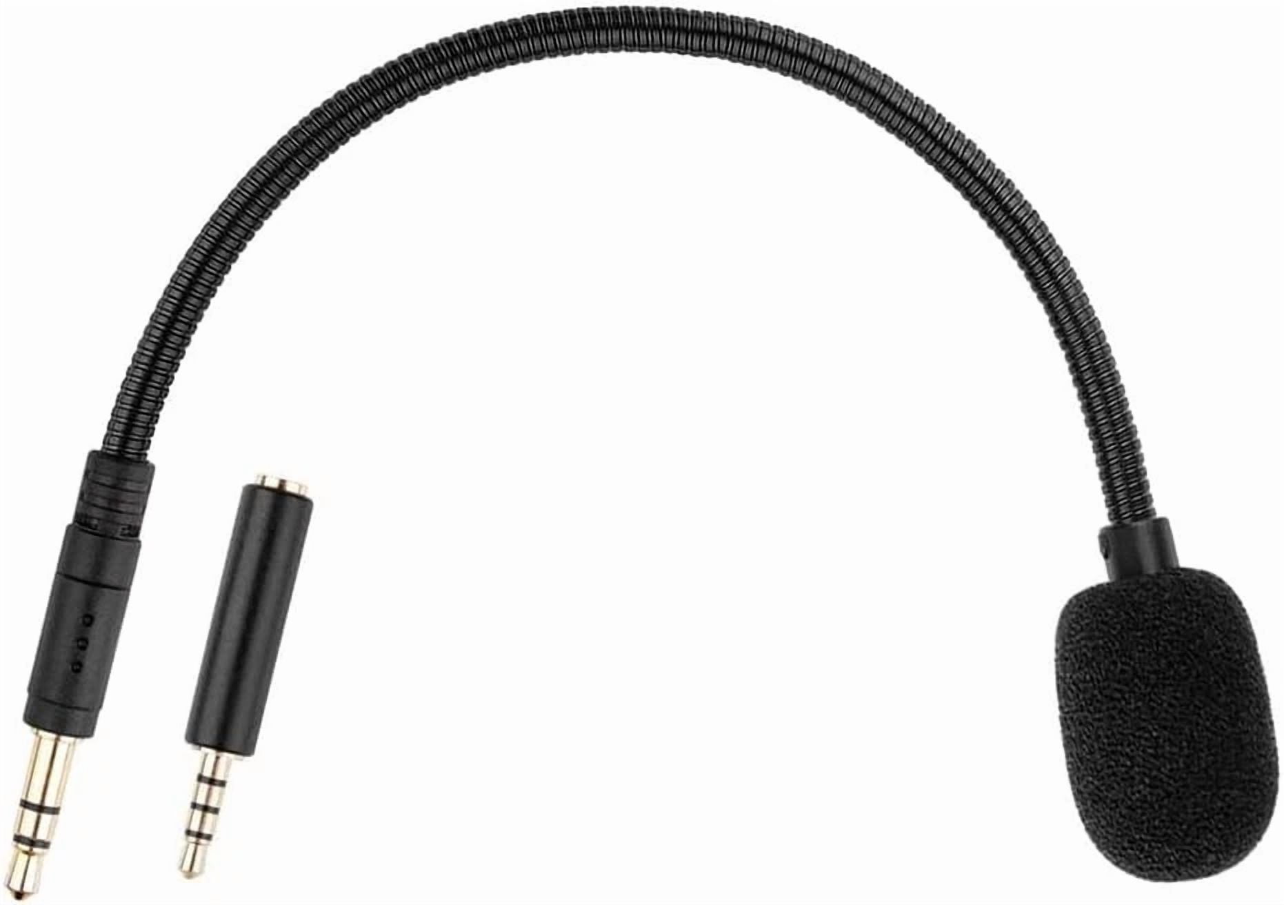 VIGOR- Smays Detachable 3.5Mm Microphone - Aux Mic For Headphone Jack, Plug-In Black