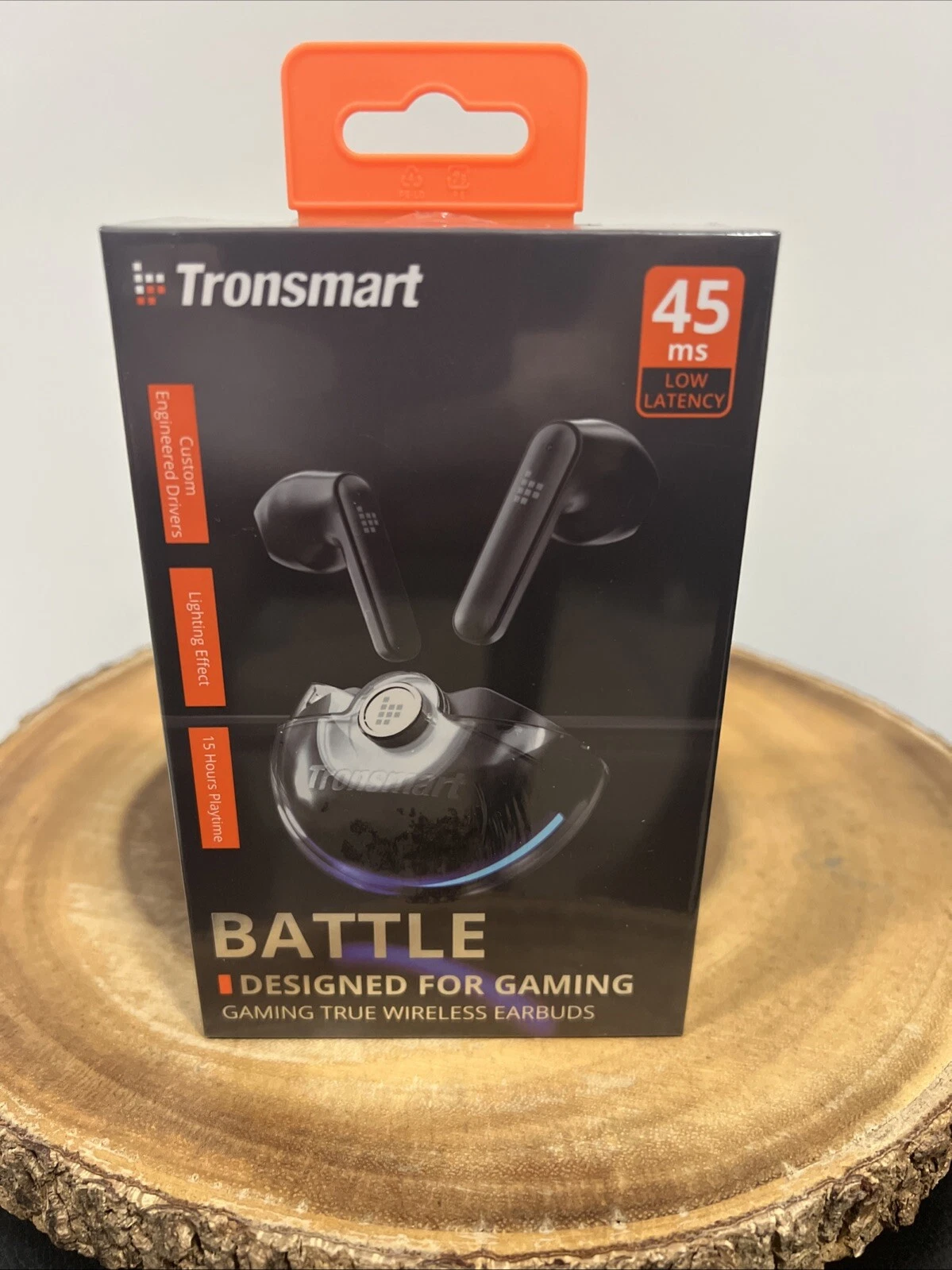 VIGOR- Tronsmart Battle Gaming True Wireless Bluetooth Earbuds New - Ship Fast From Fl