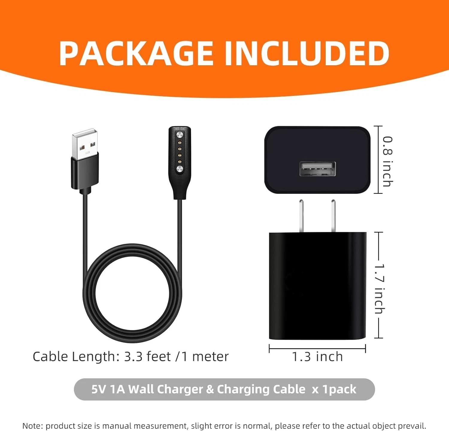 VIGOR- Usb Charger Cable For Bose Frames Alto S M L Bose Frames Rondo Replacement New