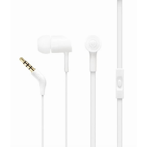 VIGOR- Wicked Audio Havok Noise Isolation Earbuds With Mic - Bone White