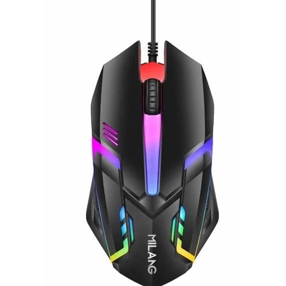 VIGOR- Wired Gaming Mouse Rgb Led Backlight Usb Wired 7200 Dpi Gamer