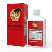 VIGORON FORTE Appetite Booster, Iron Supplement with B-Complex, Vegan Multivitamin, 6 fl oz