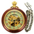 thumbnail image 2 of VIGOROSO Women's Heart Pocket Watch Necklace - Vintage Style With Chain 2 of 10