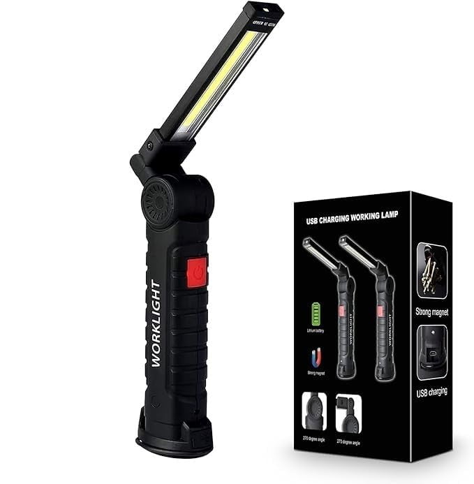 18V Li-ion LED Work Light Torch Workshop Camping For AEG/Rigid Battery UK