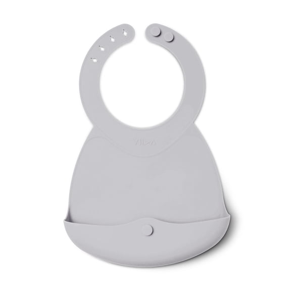 VIIDA Joy Series Baby Bib (P) - Ivan Grey