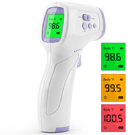 VIISHARE No-Touch Forehead Thermometer for Adults, Infrared Digital Baby Thermometer for Kids