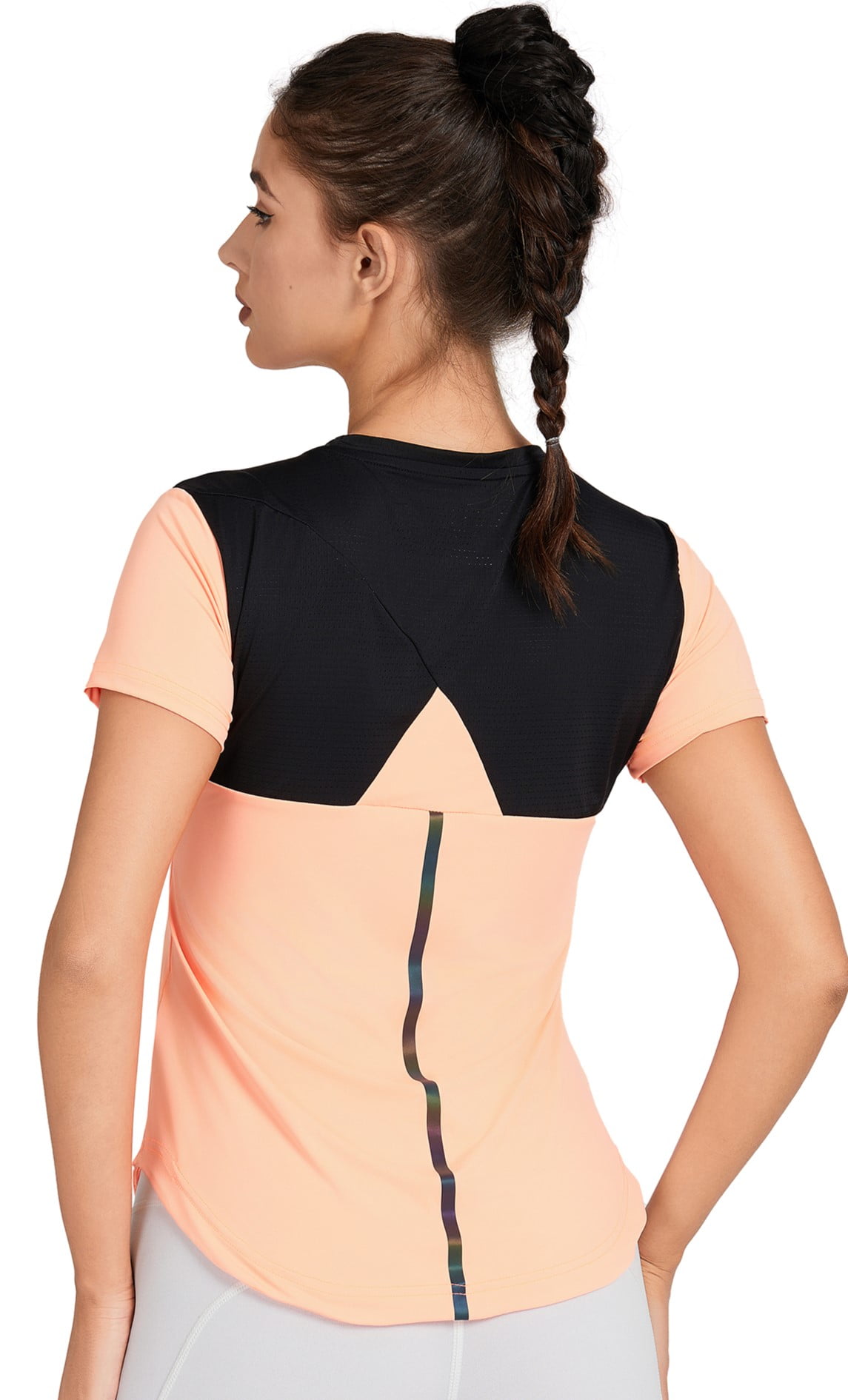 VIITE Women's Mesh Workout Tops Shirts Short Sleeve Quick Dry Athletic