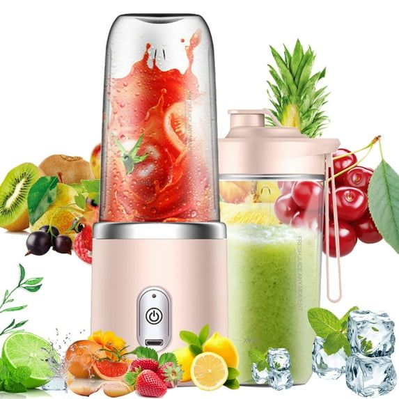 VIIWII Personal Blender for Smoothies Juice Portable Rechargeable Mini Bullet Blenders Cup