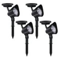 thumbnail image 1 of VIIWII Solar Lights Outdoor LED Landscape Spotlights for Garden Walkway Yard Porch Pool 4 Packs, 1 of 6