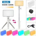 thumbnail image 1 of VIJIM Lighting Kit with VL-120 LED Video Light and MT-08 Extensible Mini Tripod, White, 1 of 36