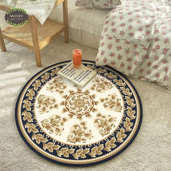 VIKAMA Minimalist Living Room Loop Carpet Bedroom Bed Rug French Sofa Coffee Table Non-Slip Dirty Resistant Easy Care Floor Mat