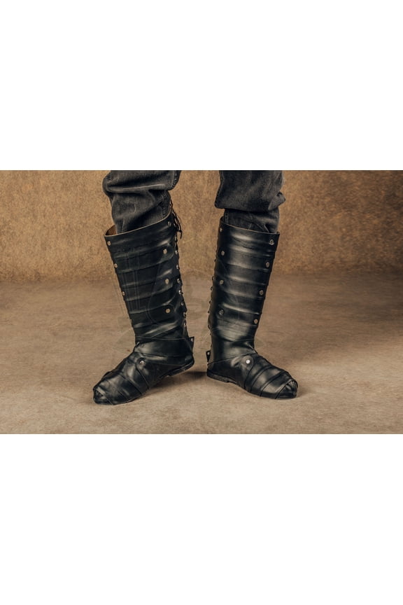 VIKING Ragnar lothbrok leather boots viking warriors shoes man viking lovers gift