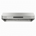thumbnail image 1 of VIKIO 36"Under Cabinet Range Hoods, 900 CFM Ducted Range Hood with 3 Speed Fan, Pure Stainless Steel Range Hood 36 inch with Gesture Sensing & Touch Control Making life Smarter, 1 of 9