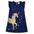 thumbnail image 1 of VIKITA Girl Dress Short Sleeve Cotton Dresses for Kids SH6488 3-4 Years, 1 of 3