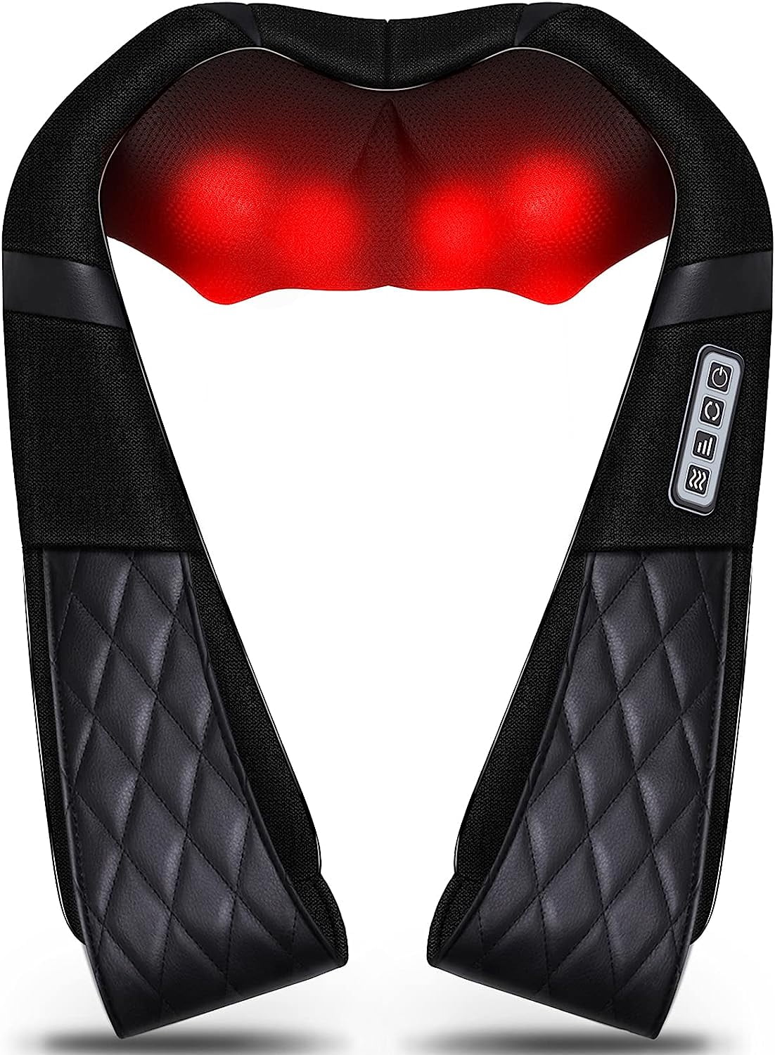 Neck And Shoulder Massager With Heat, Neck Massager, Deep Tissue, Back And Neck  Massager, 3d Deep Tissue Kneading Massage Pillow With Heat - Temu