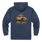 VIKTOS Adult Male Big Time Bug Out Navy Heather Hoodie, Size L 1703004