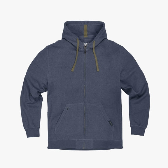 VIKTOS Adult Male Drawdown Midweight Hoodie, Color: Navy Heather, Size: 2XL (1703806)