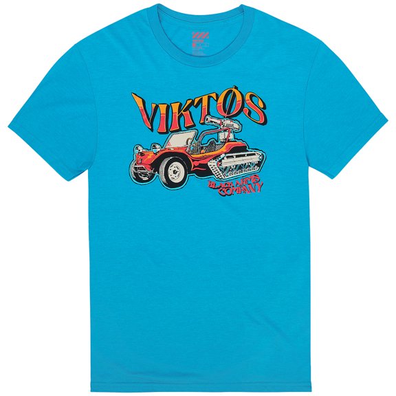 VIKTOS Adult Male Halftracked Turquoise Heather Tee, Size: 2XL (1870004)