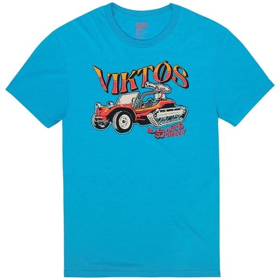 VIKTOS Adult Male Halftracked Turquoise Heather Tee, Size: M (1870001)
